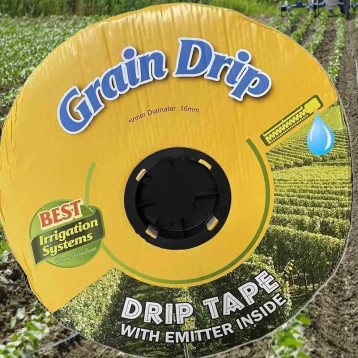 Крапельна стрічка емітерна 7 міл відст. 10 см (Grain Drip)