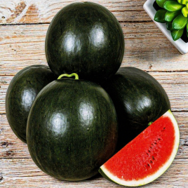 Ромерия F1 семена арбуза тип Шуга Беби среднего 65-70 дн. 10-12 кг овал. (United Genetics)