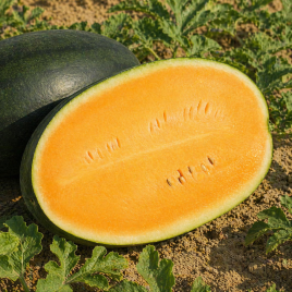 КС 250 F1 (KS 250 F1) семена арбуза тип кр.св. 2,5-4 кг овал. оранж. (Kitano Seeds)