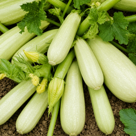 Кущовий насіння кабачка раннього 36-45дн 350-600гр окр. св.-зел. (Seedera)