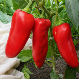 Волове вухо насіння перцю солодкого тип Каппі середнього 120-130 дн 150-200 гр 6-8 мм (Seedera)