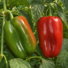 Меннел F1 семена перца сладкго тип Блочный 400-450 гр. зел./красн. (SAIS)