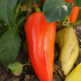 Констанца F1 семена перца сладкого тип Венгерский раннего 160-170 гр. желт./красн. (Moravoseed)