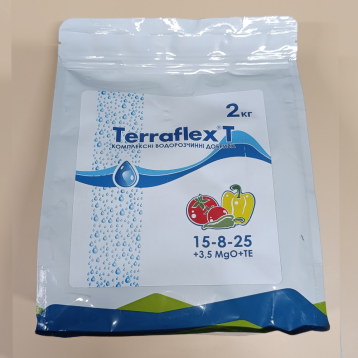 Удобрение для пасленовых Террафлекс T (15-8-25+3,5 MgO+TЕ)