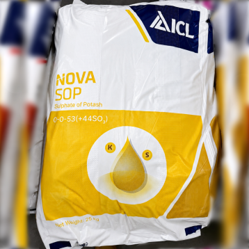 Сульфат калію Nova Sop 0-0-53+44SO3 добриво (ICL)
