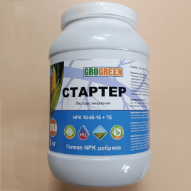 ЖЕЛ Стартер (GEL Starter) (16-69-16) удобрение (GroGreen (Ukraine))
