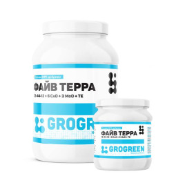 Терра 5 Гель (Five Terra Gel) 12-44-12+6CaO+3MgO+TE удобрение (GroGreen)