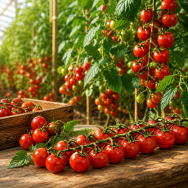 Базз F1 семена томата индет. черри раннего 80 дн. окр. 6-8 гр. красный (Progene Seeds)