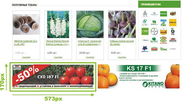 Популярные товары